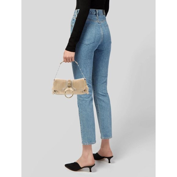 Dolce & Gabbana Python Top Handle Baguette - Picture 3 of 5